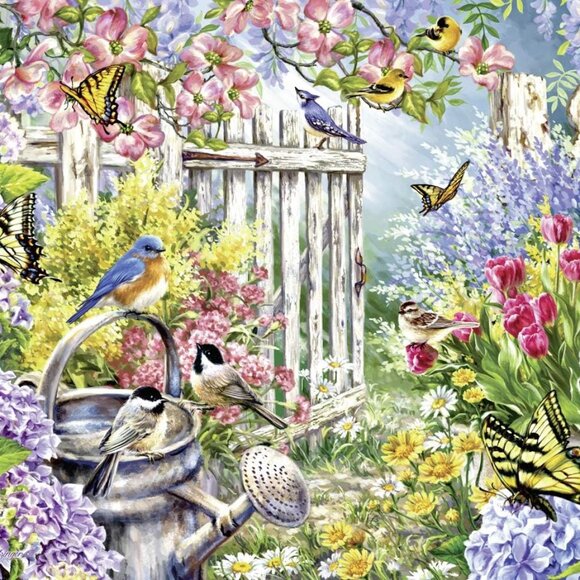 New sealed Ravensburger 300 pcs Large Format Puzzle-Spring Awakening - Picture 3 of 12